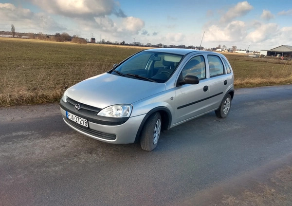 Opel Corsa cena 4900 przebieg: 191000, rok produkcji 2001 z Jarocin małe 92